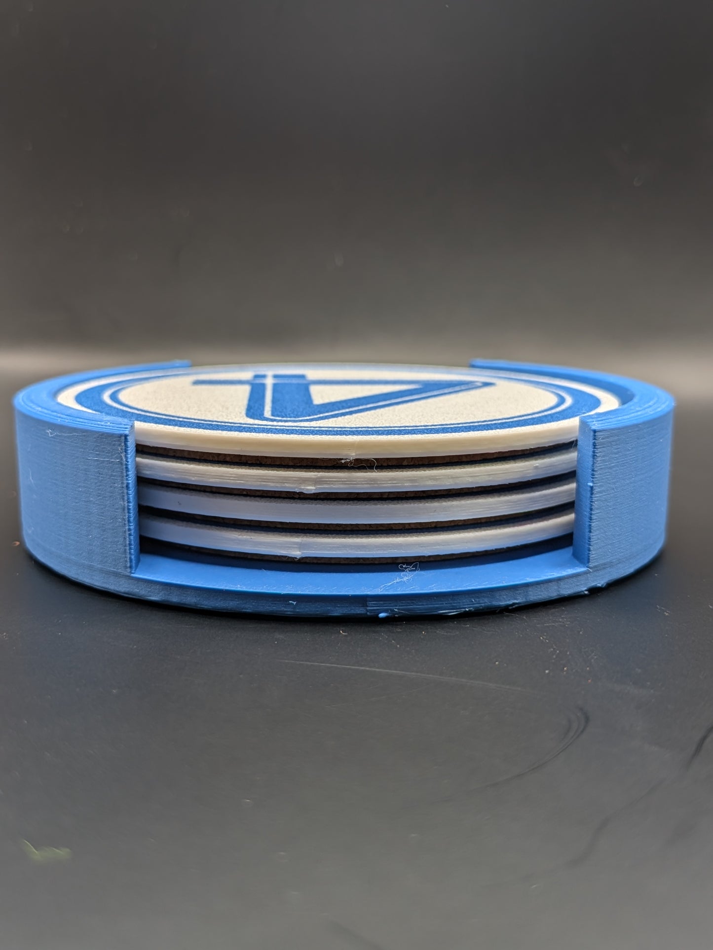 Fantastic Four Inspired 3D Printed Coasters – Superhero Home Decor | Marvel Fan Gift | Set of 4